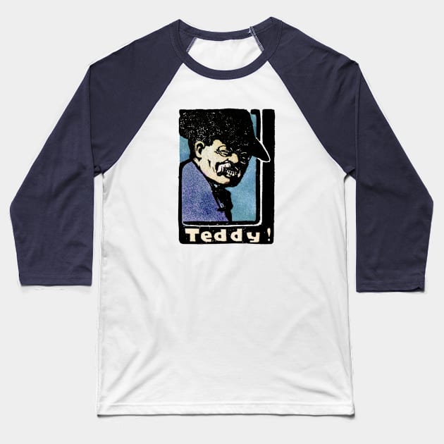 1902 Teddy Roosevelt Baseball T-Shirt by historicimage